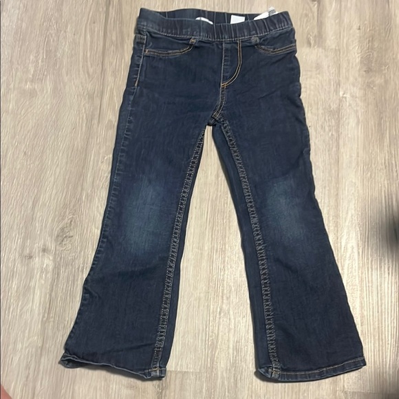H&M Blue Flare Jeans with Contrast Stitching - Picture 1 of 1